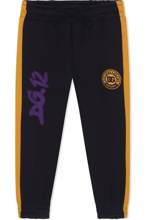 Dolce & Gabbana DG logo-patch track trousers
