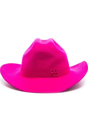 Ruslan Baginskiy Logo-embroidered cowboy hat