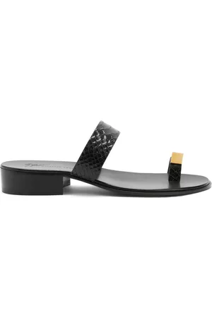 Giuseppe Zanotti Bardack snakeskin-effect sandals