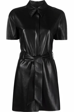 Nanushka Belted mini shirt dress