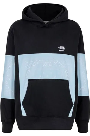 Supreme X The North Face bandana-print hoodie