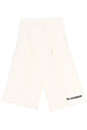 Jil Sander Logo-print padded down scarf