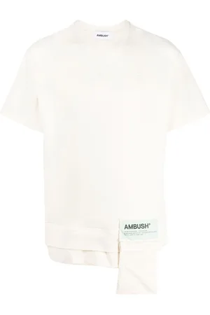 AMBUSH Layered-hem cotton T-shirt