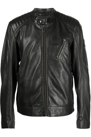 Belstaff Long-sleeve leather jacket