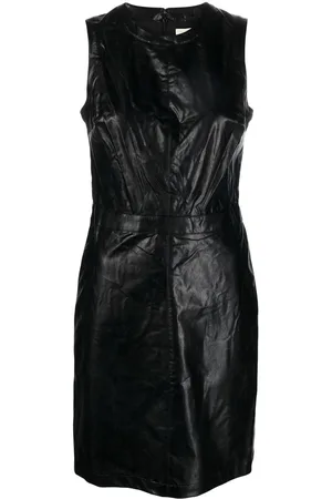 Michael Kors Faux leather mini dress