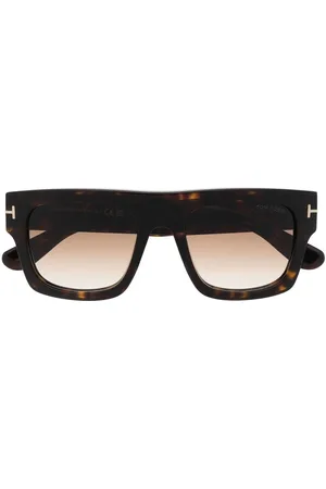 Tom Ford Tortoiseshell square-frame sunglasses
