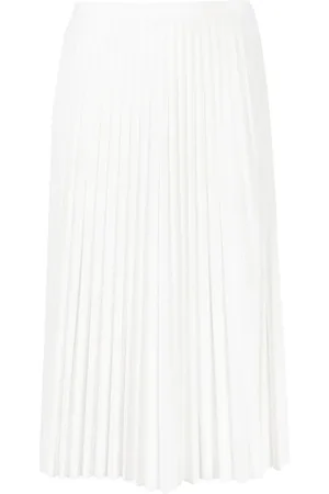 Lacoste Fully-pleated midi-skirt