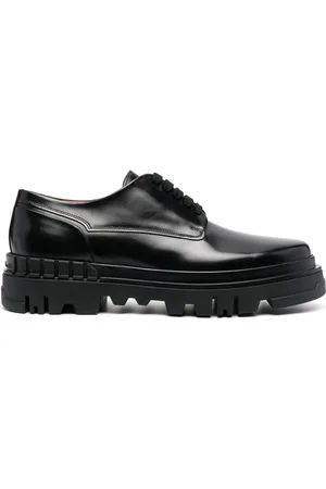 santoni Lug-sole Derby shoes