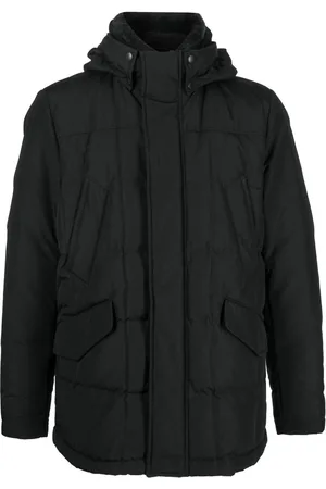 Woolrich Hooded feather down coat