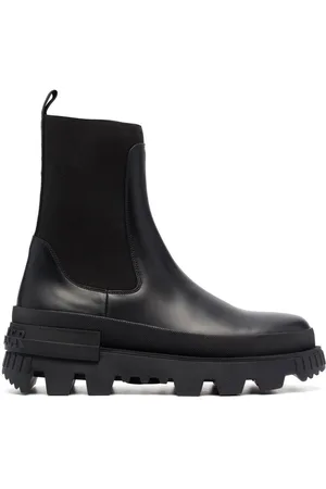 Moncler Neue leather Chelsea boots