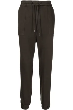 JUUN.J Elasticated-waist cotton track pants