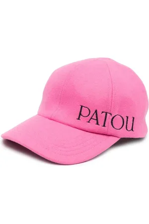 Patou Embroidered-logo wool-cashmere cap