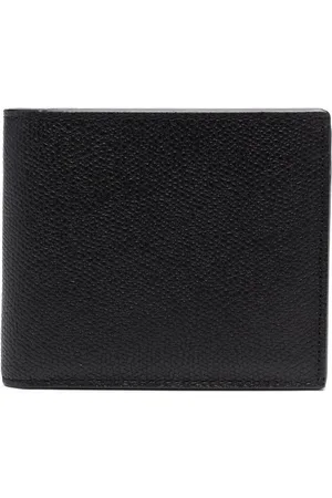 VALEXTRA Pebbled folding wallet