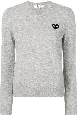 Comme des Garçons Logo-embroidered sweater