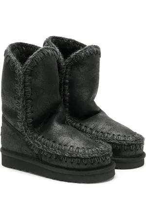 Mou Stitched slip-on boots