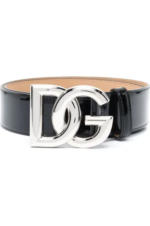 Dolce & Gabbana DG-logo leather belt
