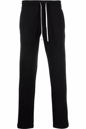 Emporio Armani Drawstring logo-print track pants