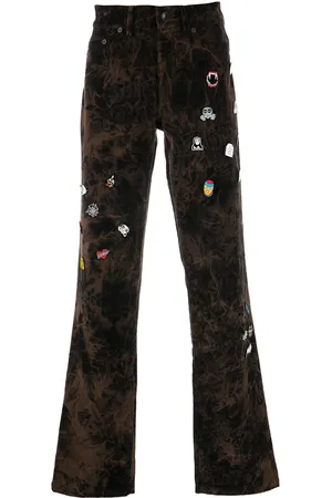 HACULLA Pin-detailed loose-fit trousers