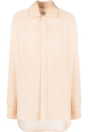 Maison Margiela Four-stitch silk shirt