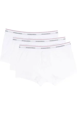Dsquared2 Three-pack logo-waistband boxers