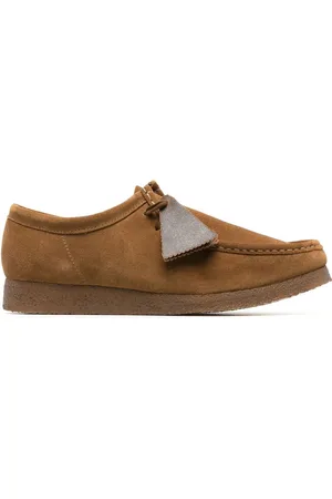 Clarks Wallabee suede loafers