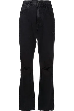 SLVRLAKE London ripped-detailed jeans