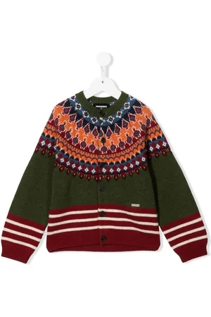 Dsquared2 Button-up knitted cardigan
