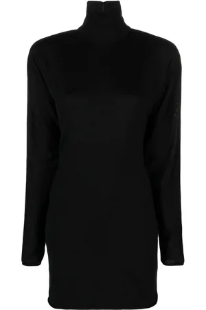 Serafini Knitted roll neck dress