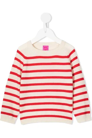 Cashmere In Love Maisy striped cashmere jumper