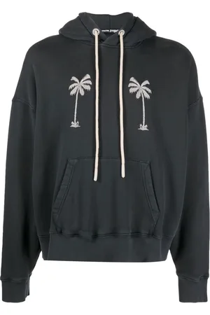Palm Angels Graphic-print cotton hoodie