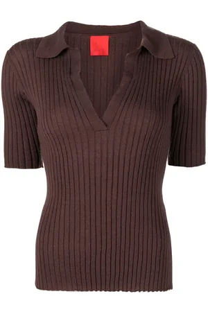 Cashmere In Love Summer cashmere-blend polo top