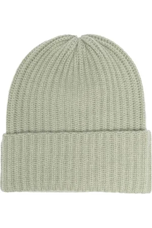 LISKA Rib-knit cashmere beanie