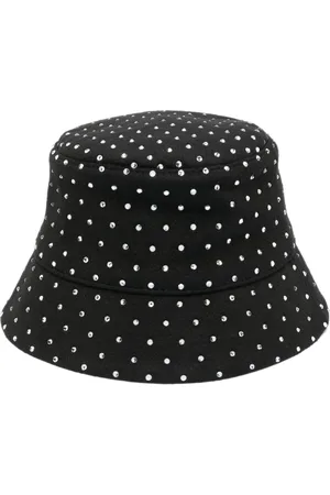 Ruslan Baginskiy Crystal-embellished bucket hat
