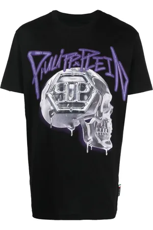 Philipp Plein Skull-print short-sleeve T-shirt