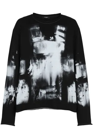 Balmain X-ray print sweatshirt