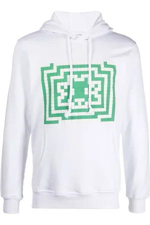Comme des Garçons Graphic-print long-sleeve hoodie