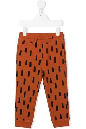 Stella McCartney Spot-print drawstring track pants