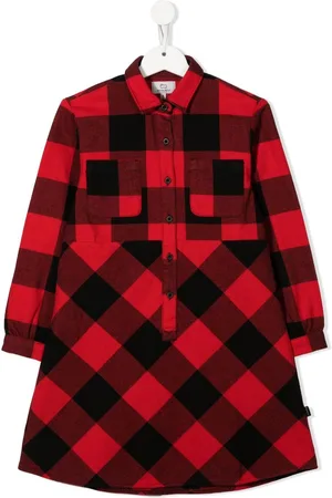 Woolrich Organic-cotton check dress