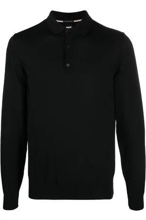 HUGO BOSS Long-sleeve polo shirt