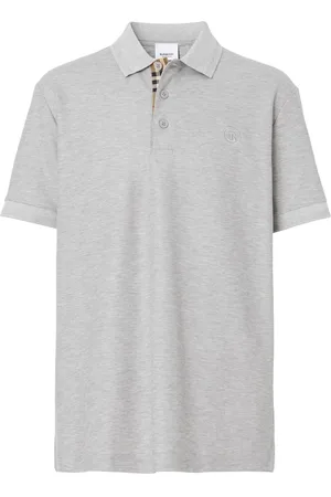 Burberry Logo-embroidered polo shirt