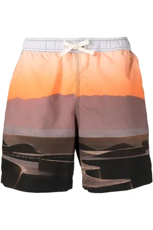 BLUE SKY INN Graphic-print deck shorts