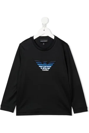 Emporio Armani Embroidered-logo T-shirt