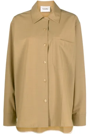 Nanushka Classic-collar overshirt