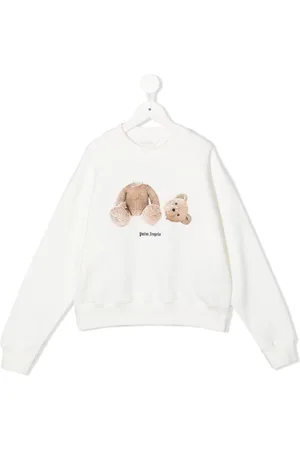 Palm Angels Teddy Bear-print cotton sweatshirt