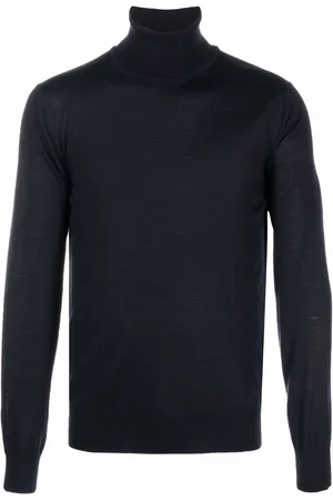Emporio Armani Roll neck knitted jumper