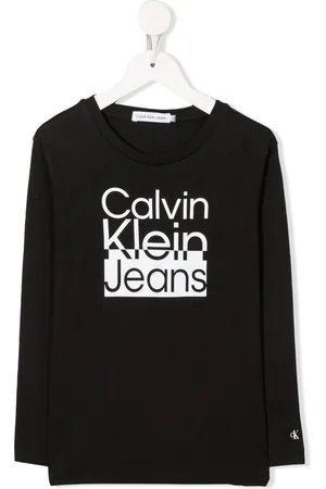 Calvin Klein Logo-print long-sleeve top