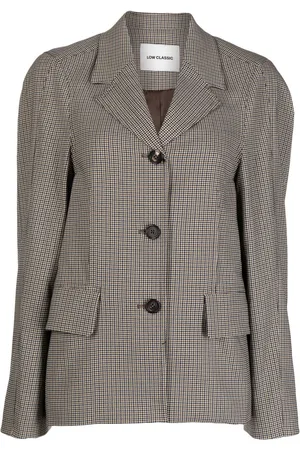 Low Classic Oversized check blazer