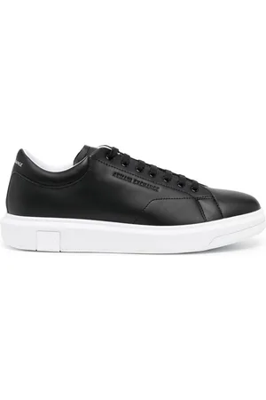 Armani Exchange Leather low-top sneakers