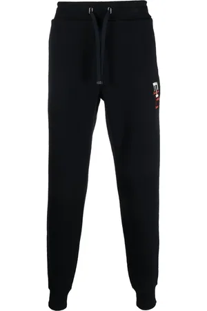 Tommy Hilfiger Embroidered-logo drawstring joggers