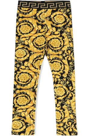 VERSACE Barocco Kids-print leggings